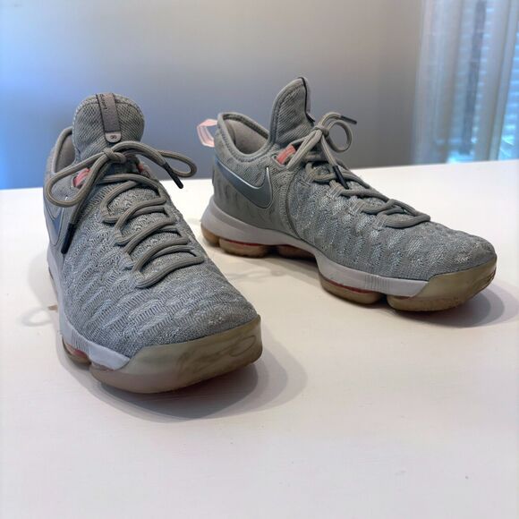 2016 Nike KD 9 IX Preheat Wolf Grey Limited Edition Sneakers Size 8.5 843396-090
